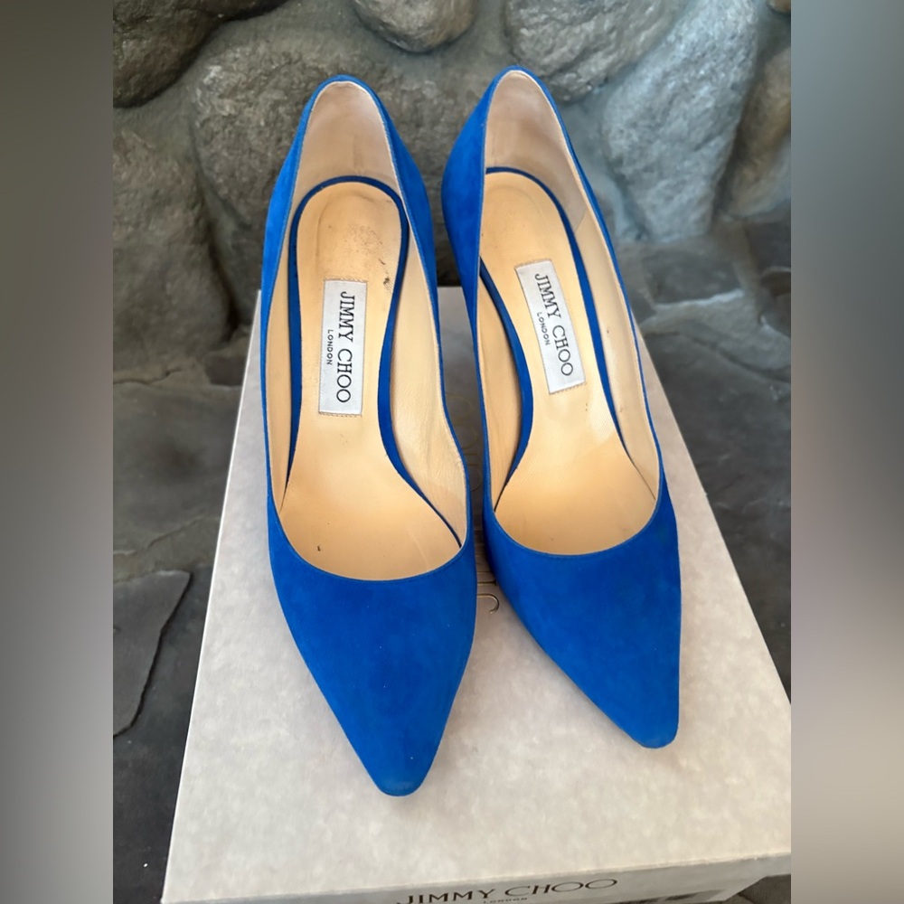 Jimmy Choo Women's Blue Pumps